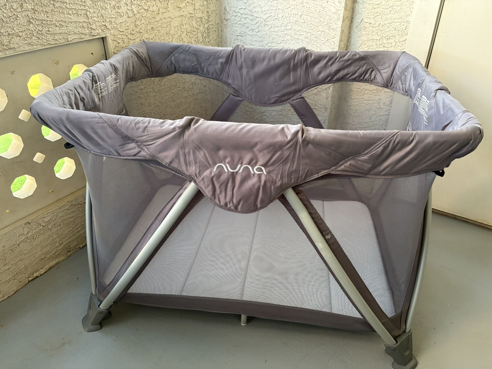 Nuna Sena Aire Portable Play Yard – Excellent Condition – $120 OBO