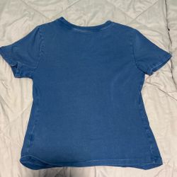 basic blue tee SIZE M