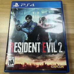 PS4 Resident Evil 2