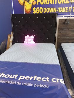 Lovely Headboard And Frame