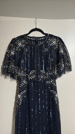 Navy. Blue. Adrianna. Patel size 2