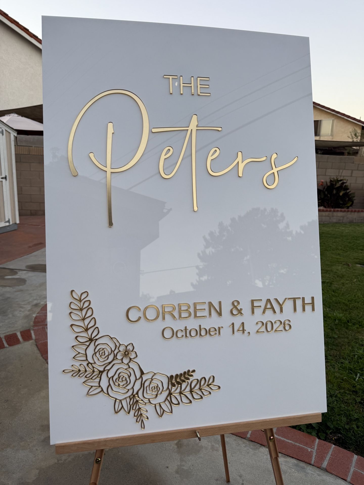 Custom Acrylic Event Signs