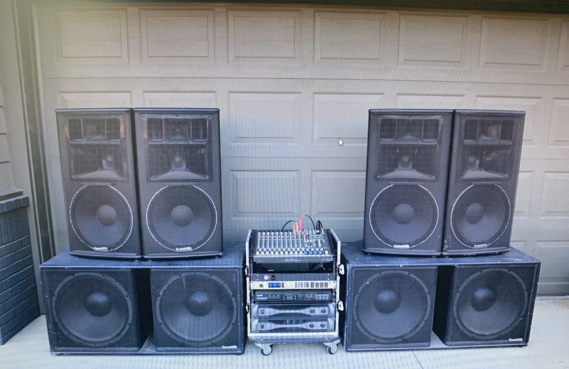 4000 Watts Stage Sound System