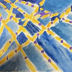 Crossings Hanging Painting 