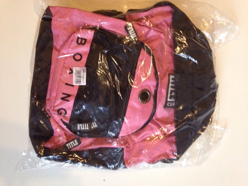 Title Boxing Club Pink/black bag