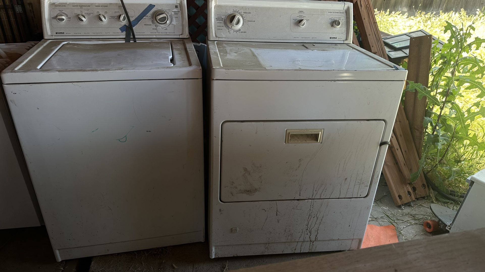 Kenmore 80 Series Washer/Dryer Set
