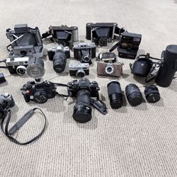 Vintage Collectible Cameras
