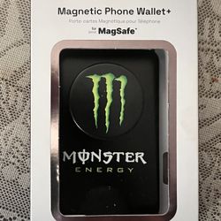 Monster Energy Magnetic Phone Wallet