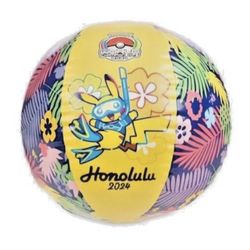 Pokemon 2024 World Championships Exclusive 7" Beach Ball Honolulu Pikachu