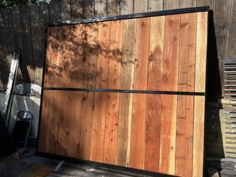 NEW Iron And Wood gate / Fence