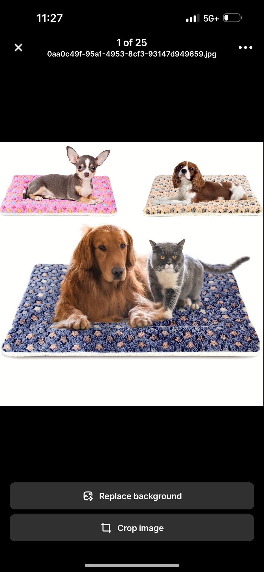 Pets Dog Bed Mat Crate Pad Soft Pet Bed Washable Crate Mat For Large Medium Small Dogs Reversible Fleece Dog Crate Kennel Mat Cat Bed Liner Super Soft
