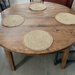 60” Round Dining Table 