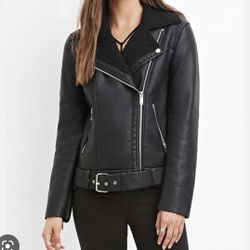 Forever 21 Faux Shearling Moro Jacket