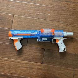 Nerf N-Strike Elite Rampage Sonic Ice Blue Series Blaster Gun Toy 