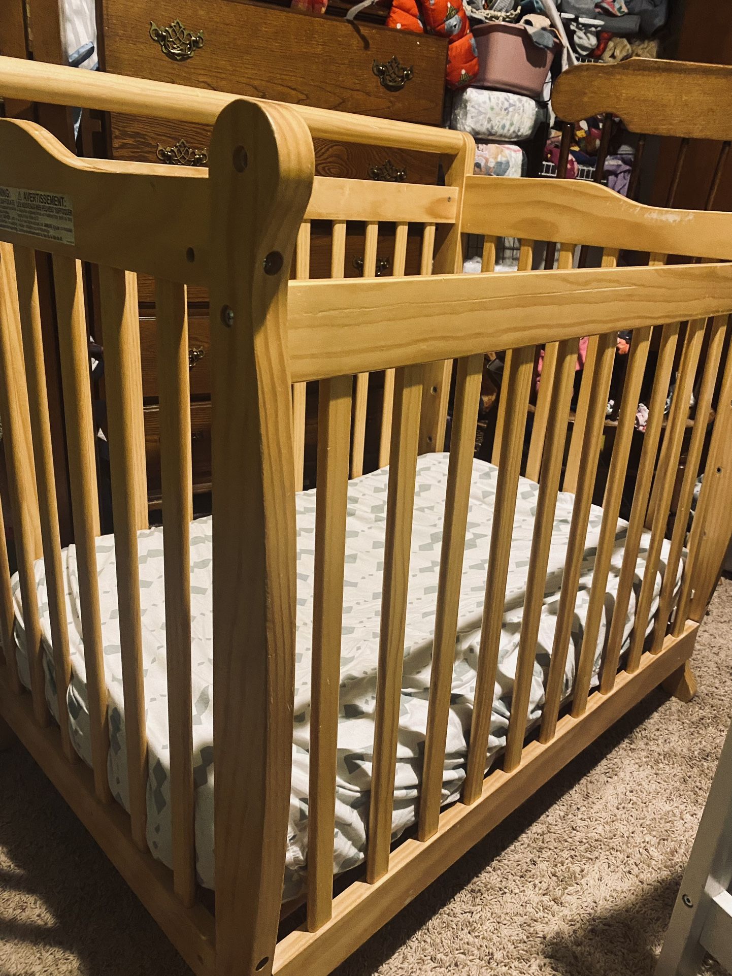Mini Crib And Mattress