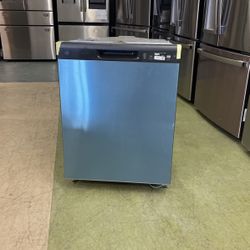 24 in. Built-In Tall Tub Front Control Stainless Steel Dishwasher with Dry Boost, 59 dBA