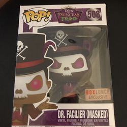 Funko pop Disney exclusive princess and the frog Dr Facilier