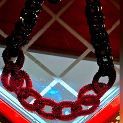Where oh, where are you, the beautiful necklace? This is Kenneth Jay Lane pave crystal necklace