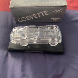 Home Decor Car Corvette 1963 Glass