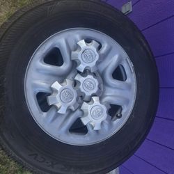 New Rims And Tires - 2025 Tundra