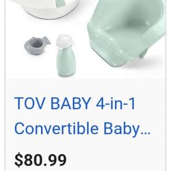 Fisher-Price 4-in-1 Convertible Baby Bathtub