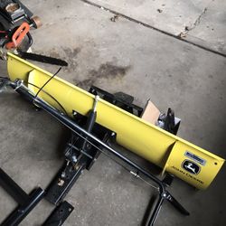 John Deer 46 Inch Snow Plow With Front Mount