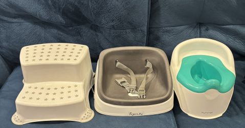 Summer potty, ingenuity booster seat & stool