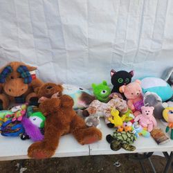 Collection Of Plushes Teddy bears Peluches