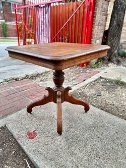 Antique Oak Parlor Table