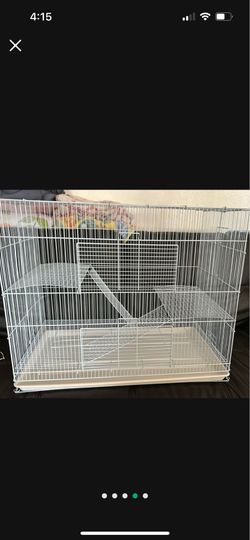 Cage for chinchillas or guinea pigs