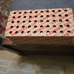  1 BOX OF Unsearched  Pennies 50 ROLLS Box