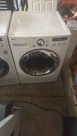 LG washer and dryer