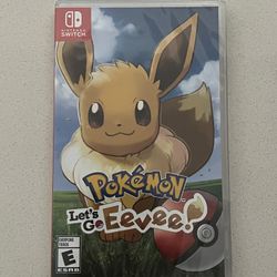 Pokemon Let’s go Eevee