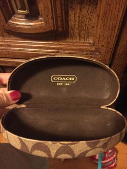 Coach sunglasses box