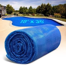 18" x 36" Solar Pool Cover With 21" Reel