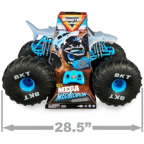 NEW IN BOX Official Mega Megalodon All-Terrain Remote Control Monster Truck