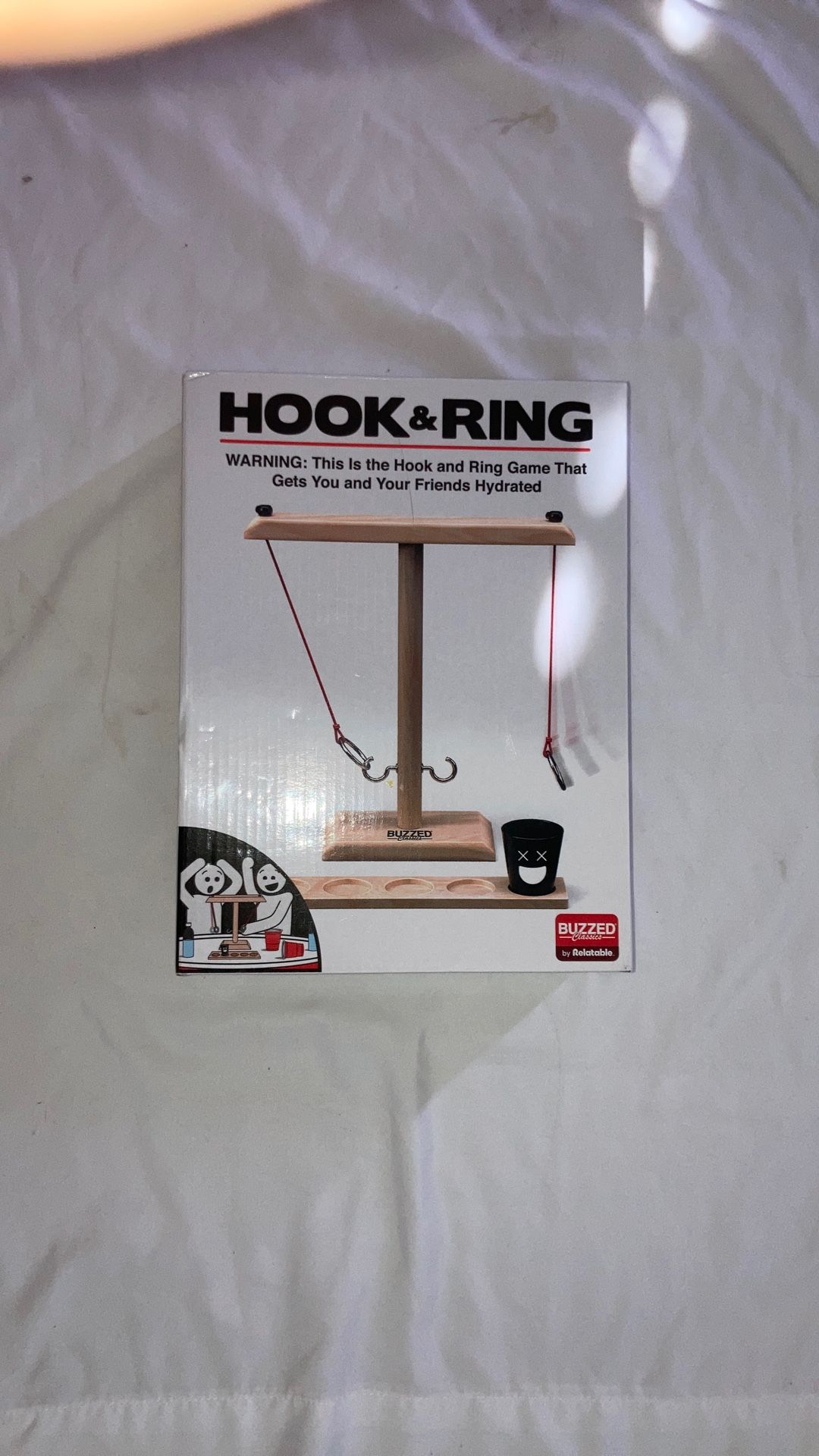 Buzzed Hook And Ring Shot Glass Game