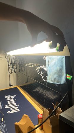 Over head work bench lights