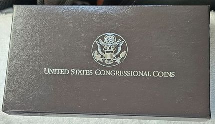 1989 Congressional Commemorative 2 piece set-proof