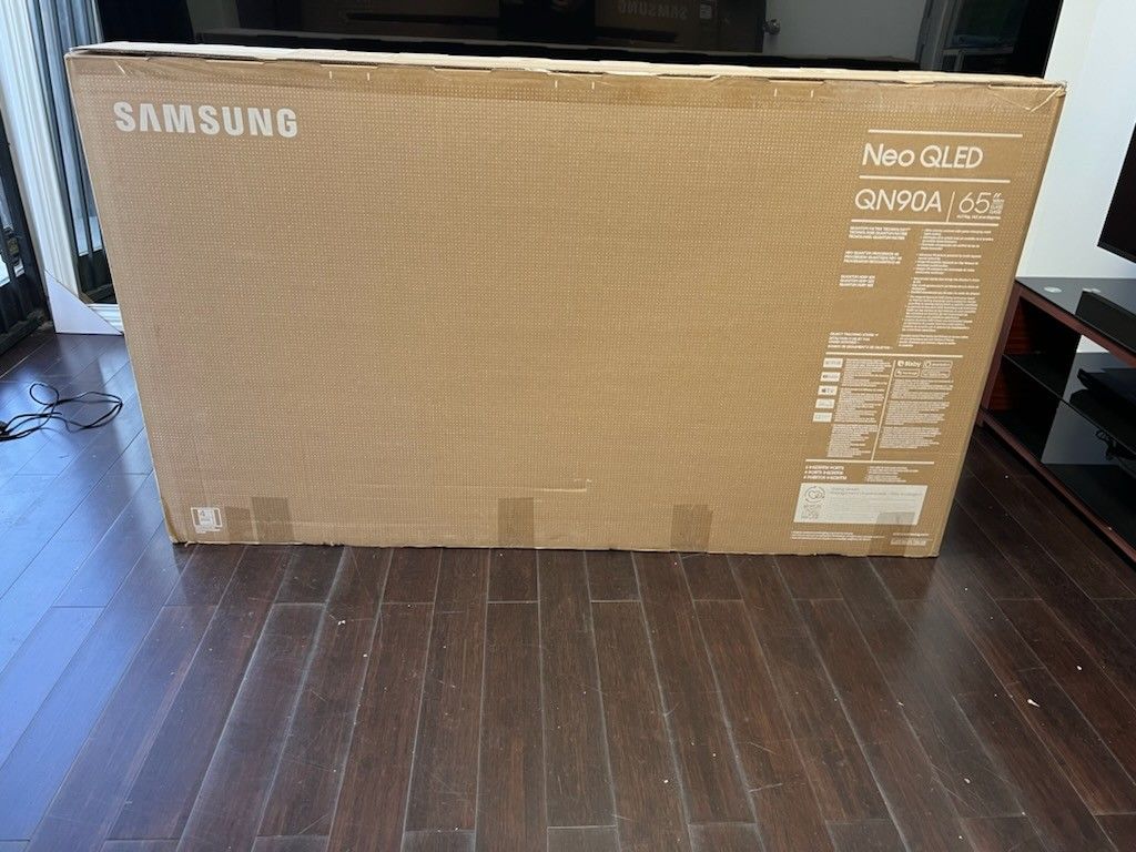 Tv Samsung 65", Q90A, NeoQled, HDR, Slim, 4k, HDR, Google, Excellent