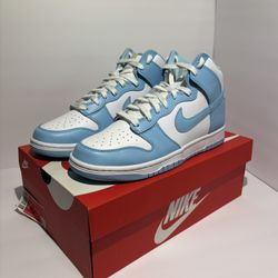 Nike Dunk High Retro “Blue Chill/White” Size 9.5 – Brand New w/ Box