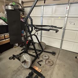 Lever-gym  & Weights 