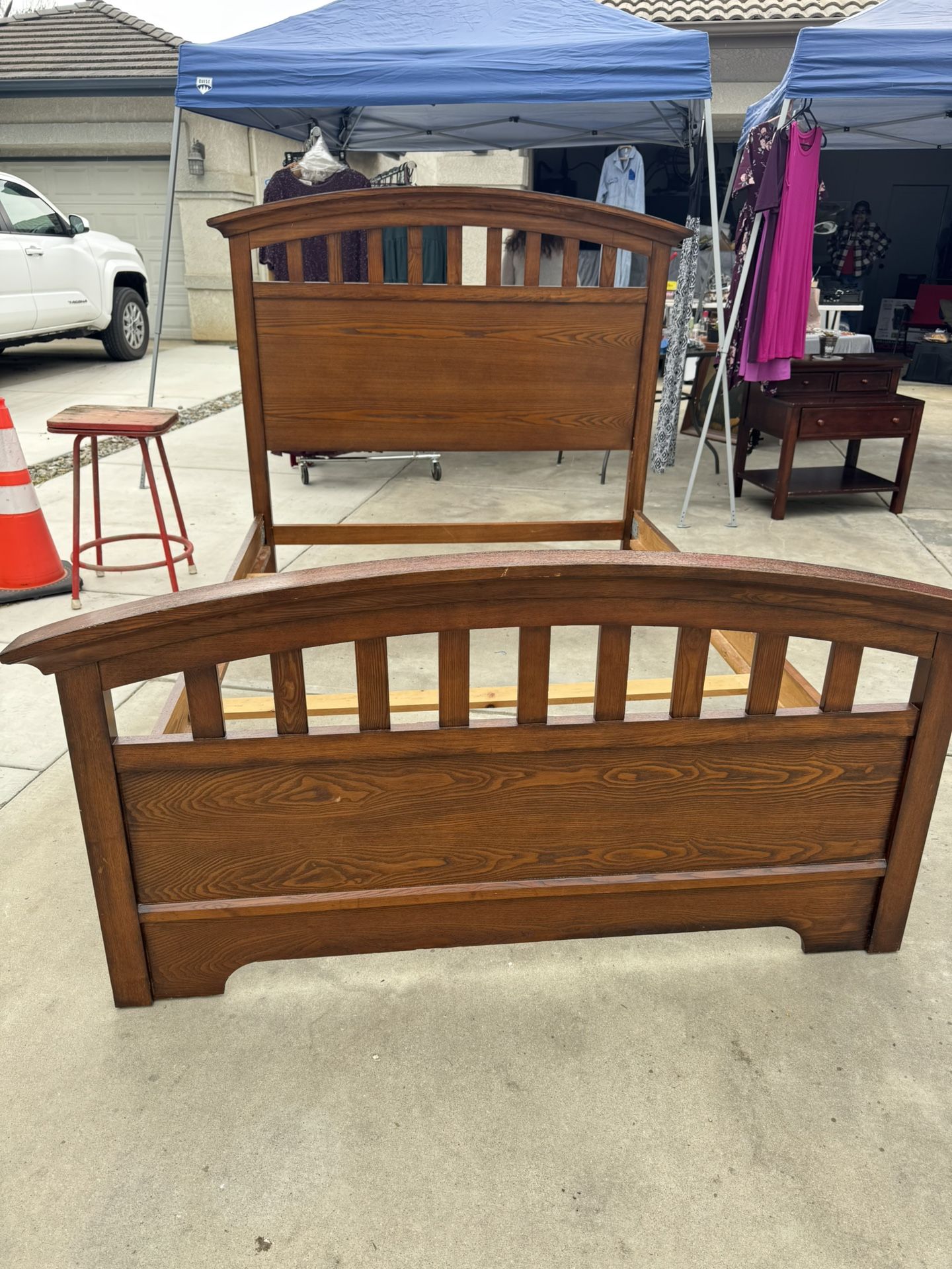 Brown Bed Frame