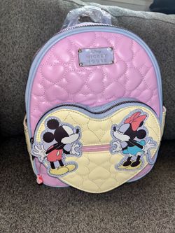 Disney Mickey Mouse and Minnie Mouse 10.5" Adult Mini Backpack