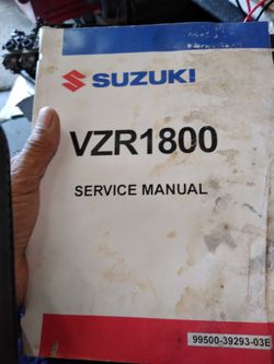 Suzuki service manual..VZR1800