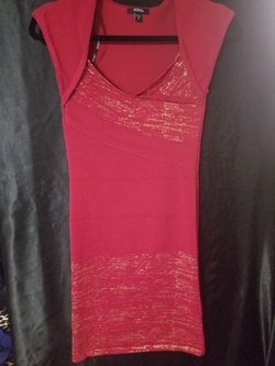 Xoxo red hot dress