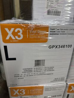 Large vinyl gloves