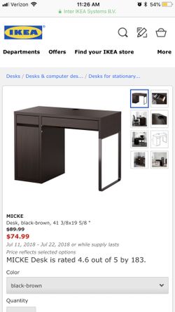 Used ikea desk