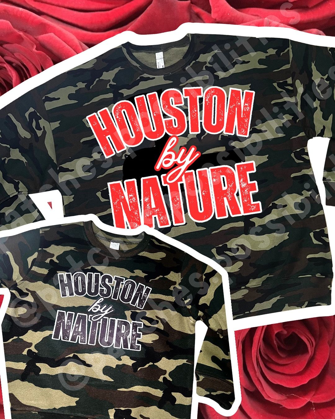 Camo Houston Sweatshirt