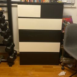 Mismatched Ikea dresser 
